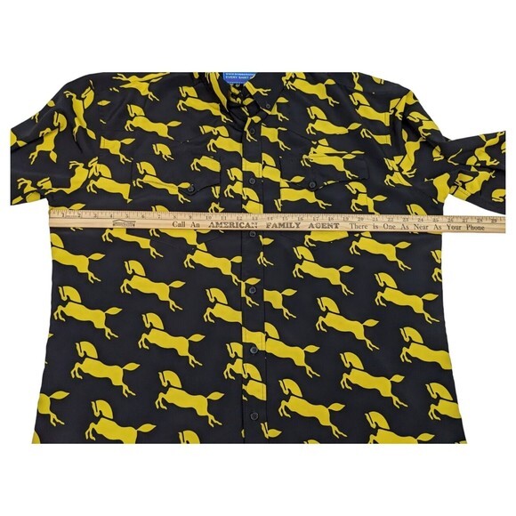 BOB BERG DESIGNS WESTERN COWBOY SHIRT HAND TAILORED DERBY SIZE LARGE - Picture 9 of 12